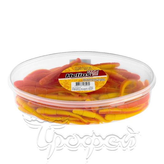 Виброхвост Minoga 3,75"/9.5 см Orange & Yellow (HS-17-015-N) 