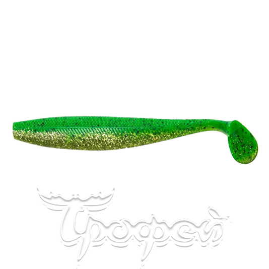 Виброхвост Trofey Green Peas 