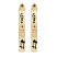 Лыжи деревянные Таежные 165 см шир. 180 мм (тайга,промысловые) 