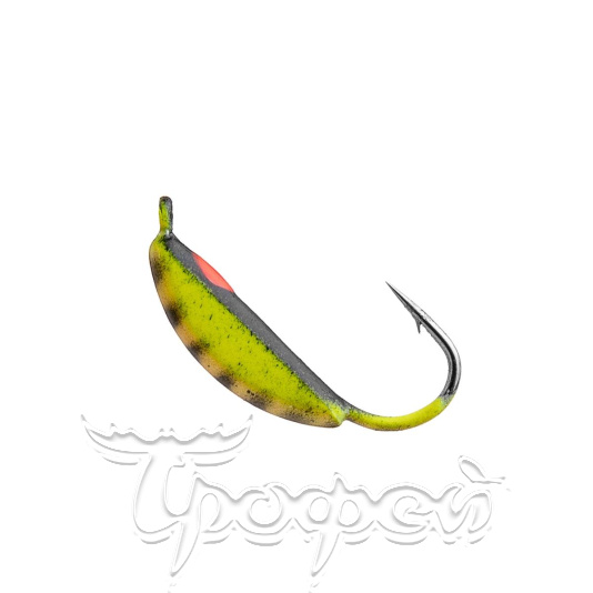 Мормышка вольф Супер банан с ушком краш цв. 45 