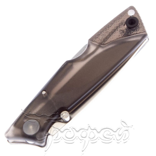 Нож Wraith Ice Series Smoke складн.,серо-коричневая полимерная рукоять, клинок AUS8 (8798SM)  