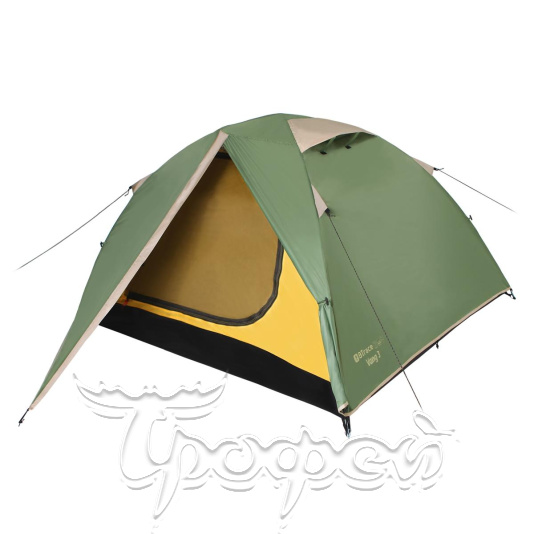 Палатка Vang 3 Зеленый/Бежевый (T0480) 