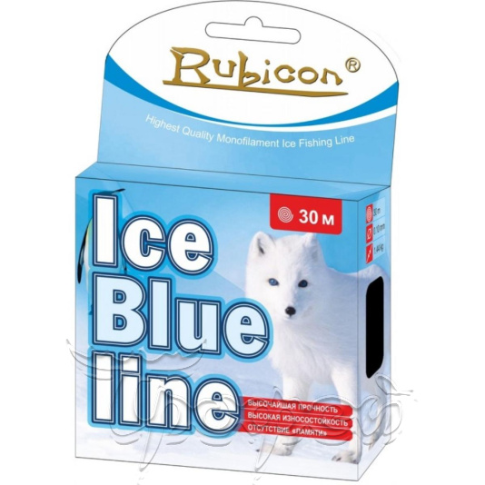 Леска зимняя RUBICON Ice Blue Line 30m 