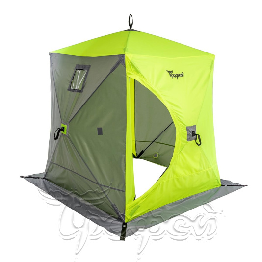 Палатка зимняя Куб 1,5х1,5 yellow lumi/gray 