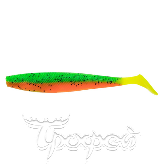 Виброхвост Trofey Pepper Green & Orange LT 