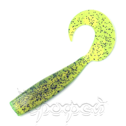Твистер Lazy Tail Shad, цвет #10 - Green pepper 
