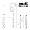 Ледобур Helios Long 110 мм, левое вращение, длина шнека 71см 