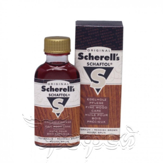 Scherell Schaftol 75 ml (св.-коричневое) cр-во, на основе льняного масла, по уходу за ружейной ложей 