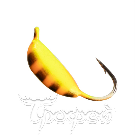 Мормышка вольф Рижский банан с ушком цв.19 