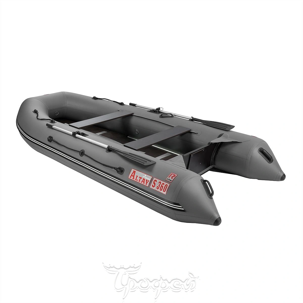 Лодка Алтай S360 R-Line (серый) под мотор по отличной цене в интернет-магазине Трофей