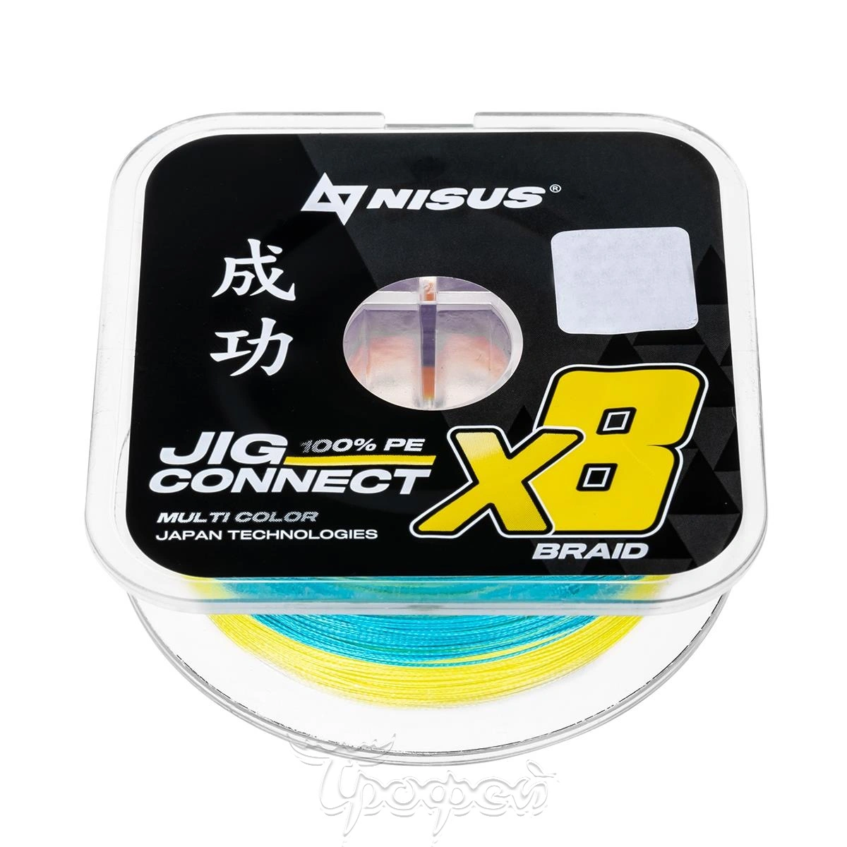 Шнур JIG CONNECT X8 PE Multicolor 150 м Nisus