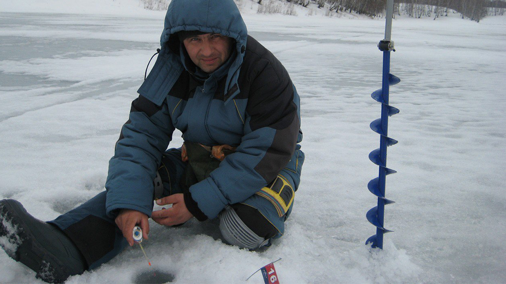 ловля окуня со льда