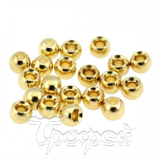 Латунные головки FLY-FISHING Brass Beads 2.8 mm (20 шт.) GOLD 