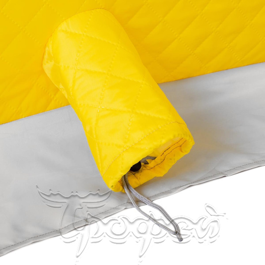 Палатка зимняя ЮРТА утепленная с дышащим верхом yellow 